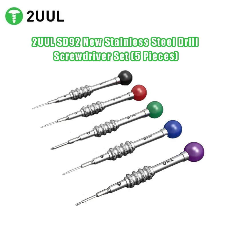 Screwdriver Set Precision - 2UUL SD92 Neue Version 5-teiliges hochpräzises