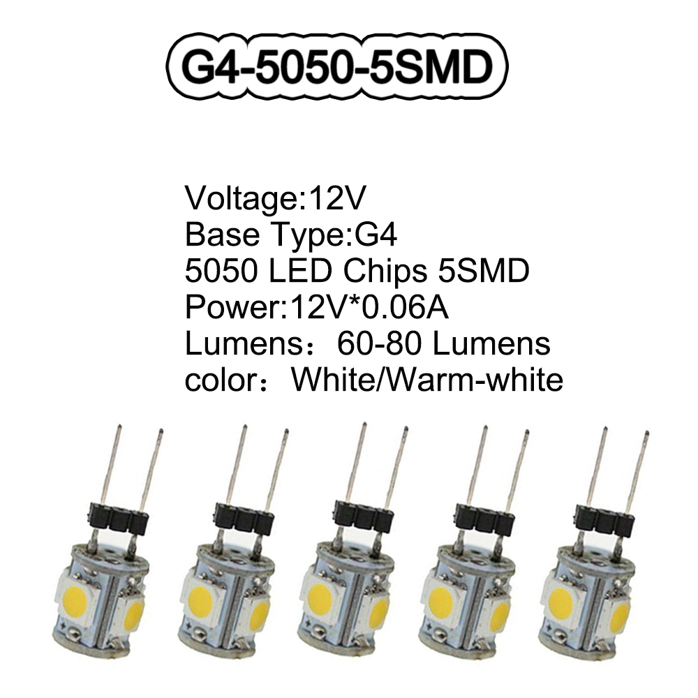 10 Stück DC12V G4 5050 5 SMD L – Home Improvement Cars Bewertung und Preis