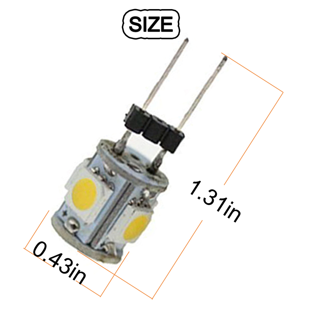 10 Stück DC12V G4 5050 5 SMD L – Home Improvement Cars Bewertung und Preis